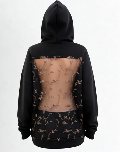 RIVARA Naked Blossom Hoodie